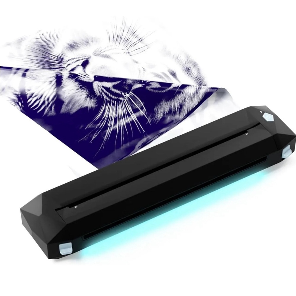 Wireless Tattoo Heat Transfer Template Printer with LED Light Strip Bluetooth